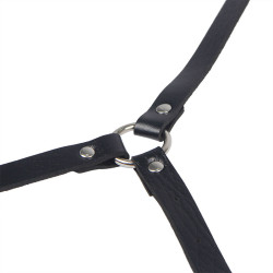 Subblime - Harnais De Corps En Cuir Noir Taille Unique